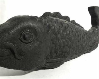 Vintage Carved Wooden Fish Figural
