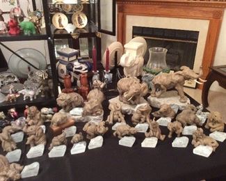 Nice collection of Heards collectibles elephants 