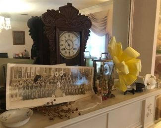 Antique wall/mantle clock