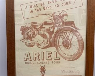 Ariel Motorcycle - Johnson Motors Inc