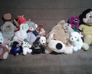 assorted stuffies