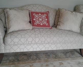 Pearson couch matches the side chair-perfectly lovely, move into your home condition