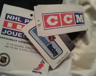 NHL approved Jersey tags