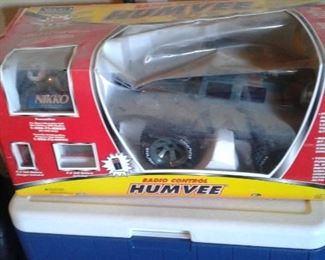 Humvee remote controlled