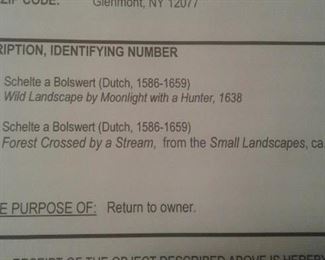 INFO ON THE ENGRAVINGS