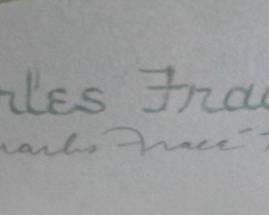 Signature on previous