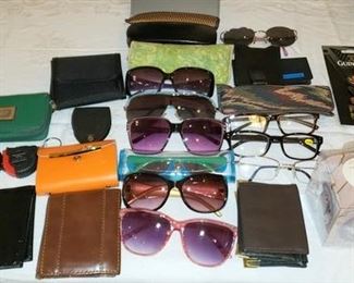 Sunglasses, Glasses, Readers, wallets, card holders and more