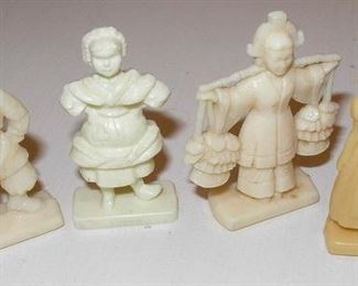 Miniature plastic Dutch Figurines