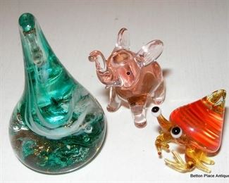 Miniature Glass pieces