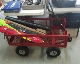 HD yard cart, custom kites. 