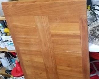 Teak table leaf