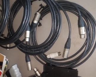 Audio / microphone patch cords and cables