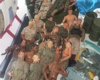 12" GI Joes, footlocker