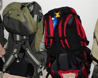 Hiking backpacks