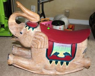 Child's rocking elephant