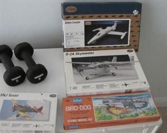 Vintage airplane models 