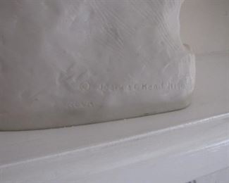 signed sculpture, Joanna Kendall 