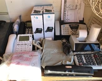 Phones and office equipment 