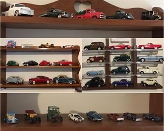 Die cast car collection 