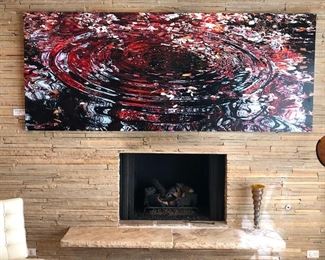 William ‘Bill’ Fegan~ Oil on Canvas ‘Pool of Samaria’ 44”x109”