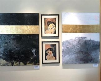 Bryan McClellan (Local Artist) Various Original Artwork on Canvas and other...