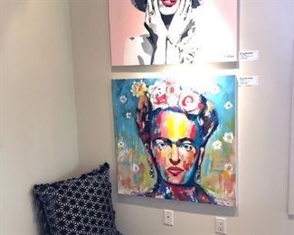 Bryan McClellan (Local Artist) Various Original Artwork on Canvas;