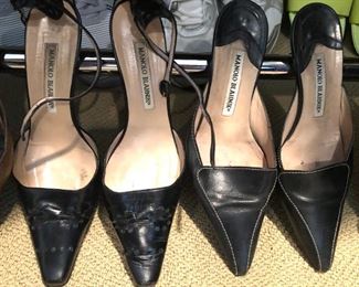 Manolo Blahnik shoes..