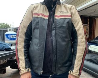Collectible Triumph leather jacket
