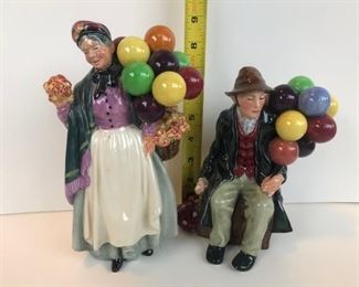 SB SOS Balloon Seller Figurines Royal Doulton LOT.  eBay #164043049586