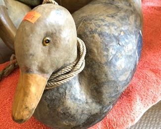 Vintage "Working" Duck Decoys - Complete Collection $1,105 pre-sale. (Ducks individually priced during sale)