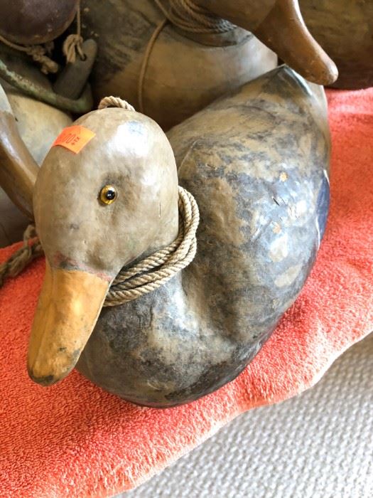 Vintage "Working" Duck Decoys - Complete Collection $1,105 pre-sale. (Ducks individually priced during sale)