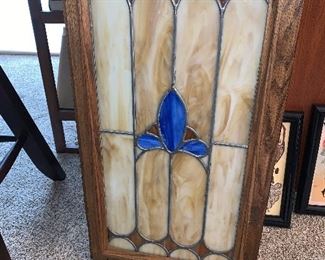 Gorgeous framed stained glass! 