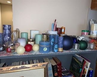 Large candle collection!