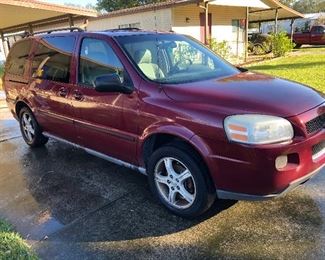 Uplander. Runs good, looks good. We have extra tires.