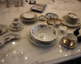 Assorted china