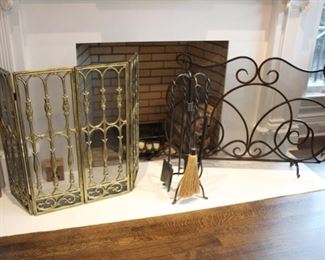 Fireplace screens & tools