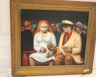 Arnold Pels oil painting