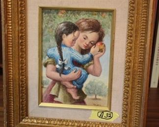 Mora signed painting