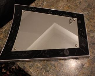 Deco fish / sea life mirror