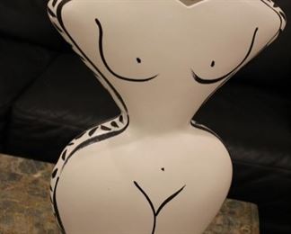Donna Polseno figural vase