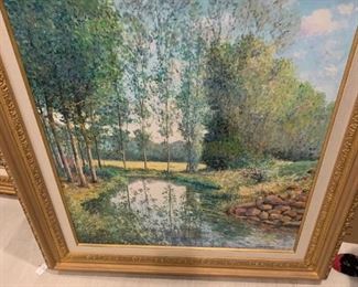 Yetvart Kaprielian oil painting