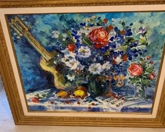 Georges Yoldjoglou oil painting