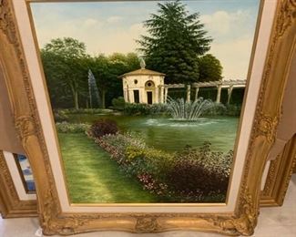 Lionel Garner oil painting 