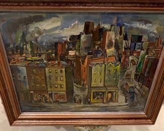 George Kienzle oil painting