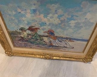 Donald Roy Purdy oil painting