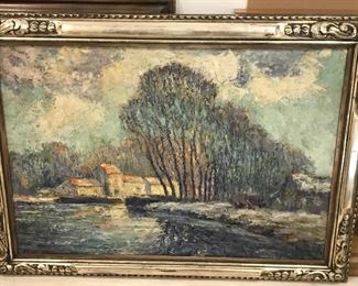 Pail Berdanier oil painting