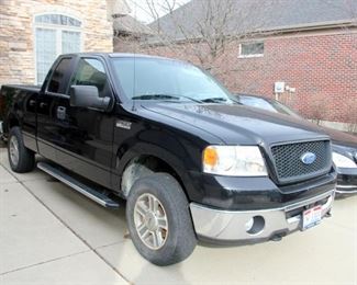 Ford F150, Supercab, 4WD, Flex Fuel,  6.5' Bed, 80,000 mi.