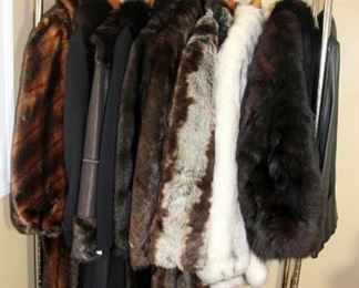 Fabulous Furs Extremely Well Made Faux Fur Coats