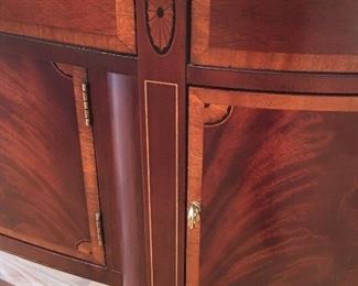 Inlay and Detailing of the Sideboard
