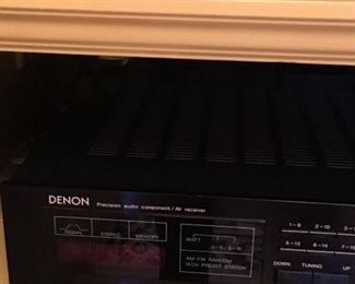 Denon Stereo, including the Receiver, Tuner, DVD, and more..